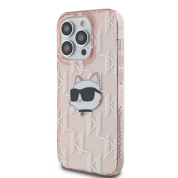 Muu telefoni lisavarustus Karl Lagerfeld Karl Lagerfeld IML Choupette Head & Monogram case for iPhone 14 Pro Max - pink