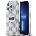 Muu telefoni lisavarustus Karl Lagerfeld  Karl Lagerfeld IML Choupette Head & Monogram case for iPhone 15 Pro - transparent 