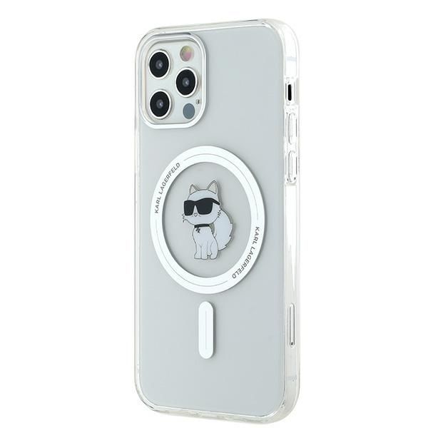 Muu telefoni lisavarustus Karl Lagerfeld Karl Lagerfeld IML Choupette MagSafe case for iPhone 12 / 12 Pro - transparent
