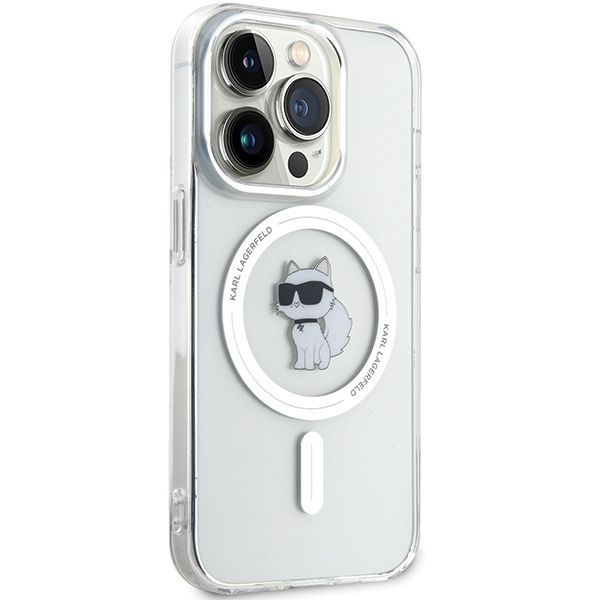 Muu telefoni lisavarustus Karl Lagerfeld Karl Lagerfeld IML Choupette MagSafe case for iPhone 13 Pro / 13 - transparent