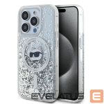 Other Phone Accessory Karl Lagerfeld  Karl Lagerfeld Liquid Glitter Choupette Head MagSafe case for iPhone 13 Pro / 13 - transparent 
