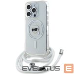 Other Phone Accessory Karl Lagerfeld  Karl Lagerfeld Crossbody IML Karl Head MagSafe case for iPhone 15 Pro - transparent 