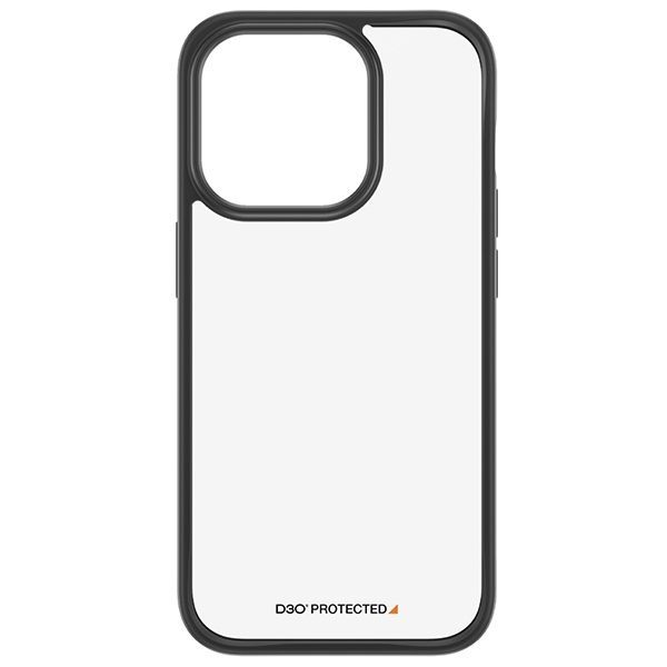 Other Phone Accessory Panzer Glass Military Grade Certified PanzerGlass ClearCase iPhone 15 Pro Case - Transparent & Black