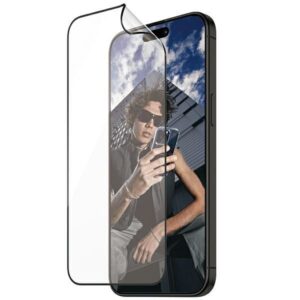 Kitas telefono priedas Panzer Glass  PanzerGlass Matrix Ultra-Wide-Fit hybrid glass for iPhone 15 Pro Max with positioner 