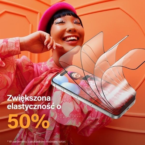 Other Phone Accessory Panzer Glass PanzerGlass Ultra-Wide Fit Tempered Glass with Glare and Blue Light Filter with Positioner for iPhone 15 Pro Max