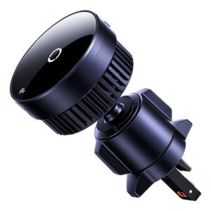 Adapteris Baseus  Baseus MagPro BS-CW04 Car Holder with Qi2.0 15W Inductive Charger for Air Vent - Black