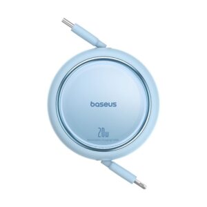 Kabelis Baseus  Baseus Free2Pull Cable Retractable USB-C / Lightning 20W 1m - Blue