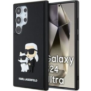 Kitas telefono priedas Karl Lagerfeld  Karl Lagerfeld 3D Rubber Karl&Choupette case for Samsung Galaxy S24 Ultra - black 