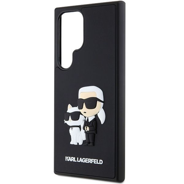 Other Phone Accessory Karl Lagerfeld Karl Lagerfeld 3D Rubber Karl&Choupette case for Samsung Galaxy S24 Ultra - black