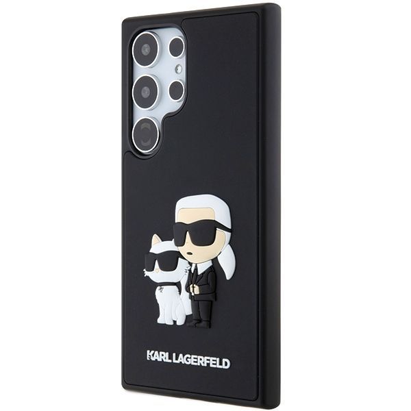 Other Phone Accessory Karl Lagerfeld Karl Lagerfeld 3D Rubber Karl&Choupette case for Samsung Galaxy S24 Ultra - black