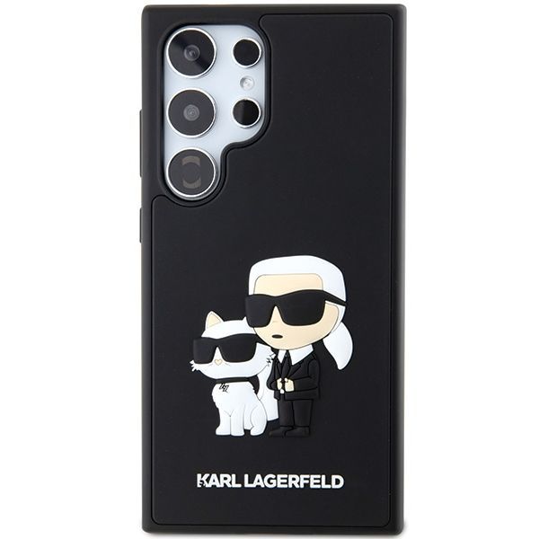 Other Phone Accessory Karl Lagerfeld Karl Lagerfeld 3D Rubber Karl&Choupette case for Samsung Galaxy S24 Ultra - black