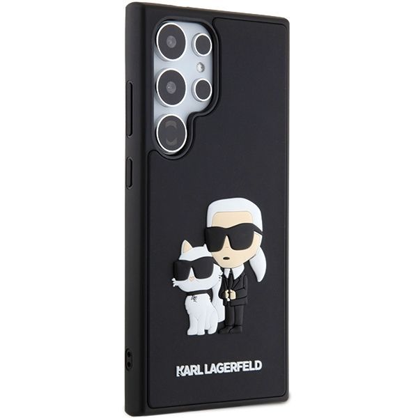 Other Phone Accessory Karl Lagerfeld Karl Lagerfeld 3D Rubber Karl&Choupette case for Samsung Galaxy S24 Ultra - black
