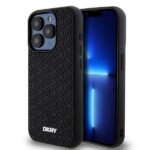 Cits mobilo telefonu aksesuārs DKNY  DKNY 3D Rubber Repeat Pattern case for iPhone 15 Pro - black 