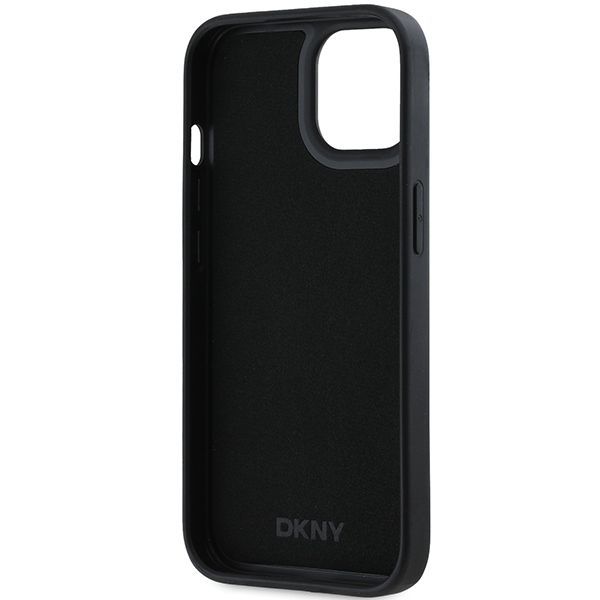 Muu telefoni lisavarustus DKNY DKNY 3D Rubber Repeat Pattern case for iPhone 15 Plus - black