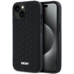 Muu telefoni lisavarustus DKNY  DKNY 3D Rubber Repeat Pattern case for iPhone 15/14/13 - black 