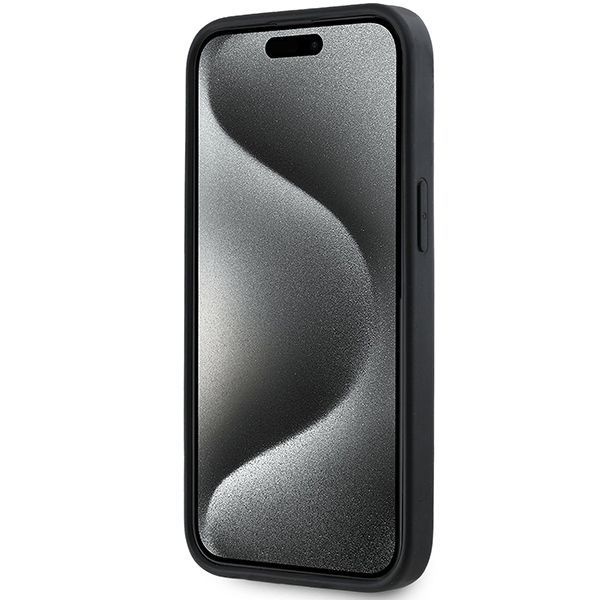 Kitas telefono priedas DKNY DKNY 3D Rubber Repeat Pattern case for iPhone 15/14/13 - black
