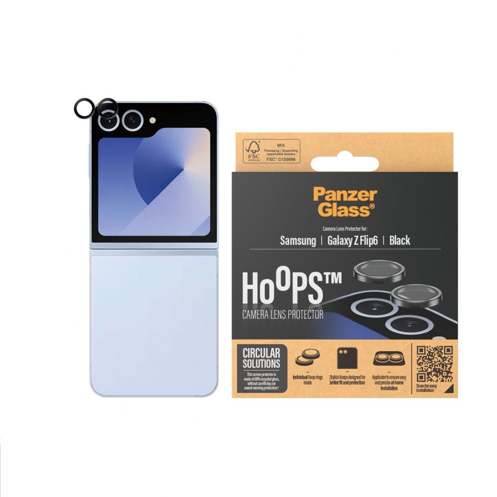 Other Phone Accessory Panzer Glass PanzerGlass Hoops Camera Protection for Samsung Galaxy Z Flip 6