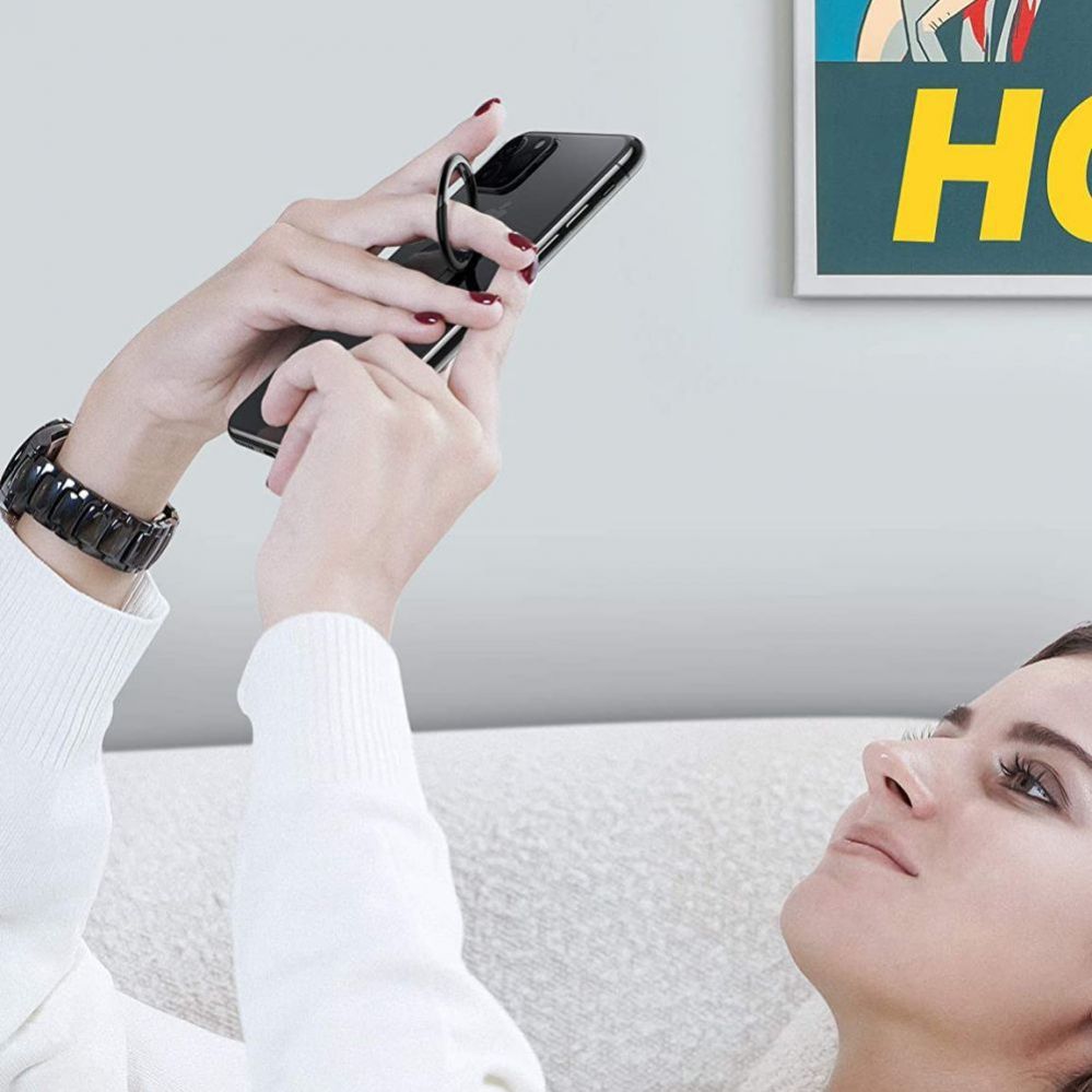 Auto holder Tech-Protect Tech-Protect Magnetic Phone Ring Holder / Ring with Stand Function - Pink