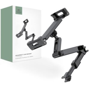 Auto holder Tech-Protect  Tech-Protect V1 Telescopic Car Headrest Phone Holder - Black 