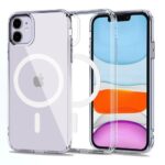 Nugarėlės dėklai Tech-Protect - Tech-Protect MagMat MagSafe iPhone 11 Case - Clear 
