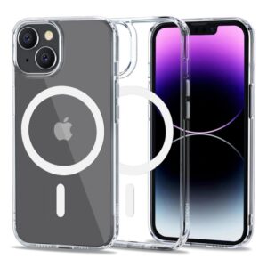 Aizmugurējais vāciņš Tech-Protect  Tech-Protect FlexAir Hybrid MagSafe iPhone 14 Case - Clear 