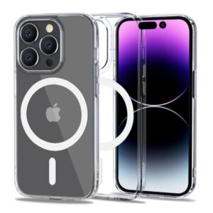 Aizmugurējais vāciņš Tech-Protect  Tech-Protect FlexAir Hybrid MagSafe Case for iPhone 14 Pro - Clear 
