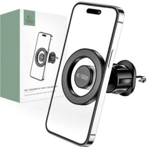 Auto holder Tech-Protect  Tech-Protect N51 Car Phone Holder with MagSafe for Air Vent - Black 