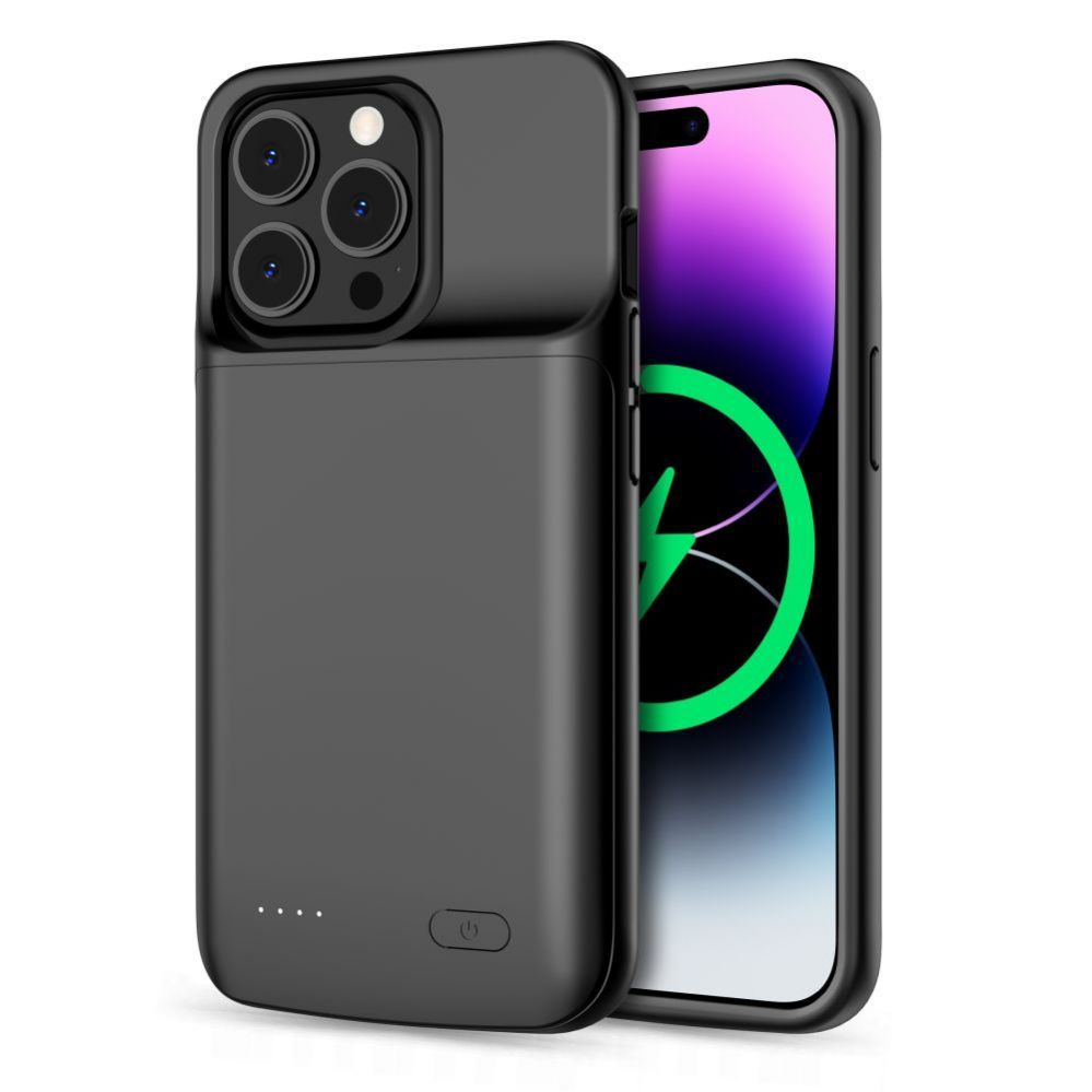 Väline aku Tech-Protect Tech-Protect PowerCase for iPhone 14 / 14 Pro with 4800mAh Powerbank - Black