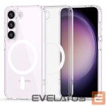 Back panel cover Tech-Protect  Tech-Protect FlexAir Hybrid MagSafe Case for Samsung Galaxy S23 - Clear 