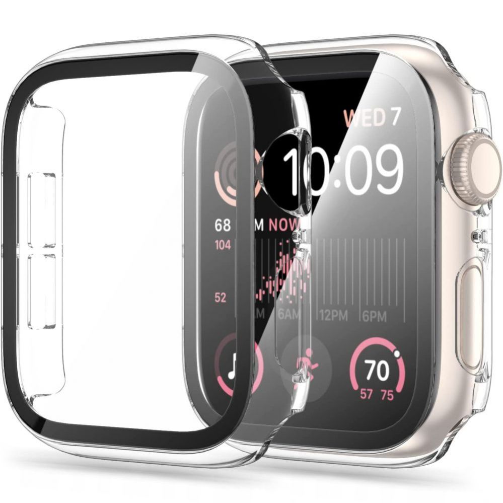 Back panel cover Tech-Protect Tech-Protect Defense360 Case for Apple Watch 4 / 5 / 6 / SE (40mm) - Transparent