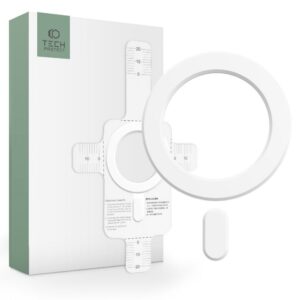 Nugarėlės dėklai Tech-Protect  Tech-Protect MagMat MagSafe Magnetic Ring Universal - White 