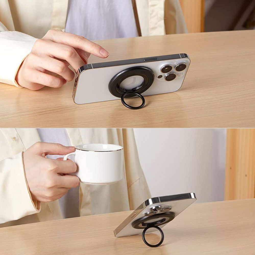 Auto holder Tech-Protect Tech-Protect MMR100 Magnetic Phone Holder/Ring with MagSafe - Gray