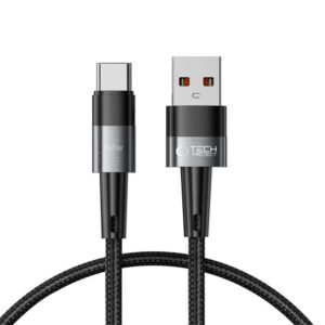 Cable Tech-Protect  Tech-Protect UltraBoost USB-C / USB-A Cable 66W 6A 0.25m - Gray 