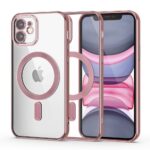 Nugarėlės dėklai Tech-Protect  Tech-Protect MagShine Line MagSafe iPhone 11 Case - Pink 