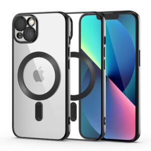 Aizmugurējais vāciņš Tech-Protect  Tech-Protect MagShine Line MagSafe case for iPhone 13 - black 