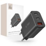 Адаптер Tech-Protect  Tech-Protect NC30W charger 2x USB-C PD 30W / USB-A QC 3.0 - black 