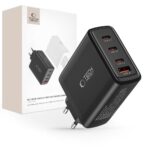 Adapteriai Tech-Protect  Tech-Protect NC100W-GAN charger network GaN 3x USB-C PD 100W / USB-A QC 3.0 - black 