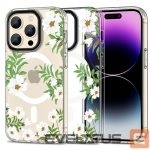 Tagakaaned Tech-Protect  Flowers || Leaves \ White || Transparent 