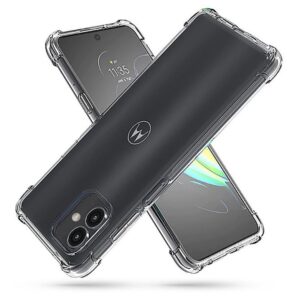Nugarėlės dėklai Tech-Protect - Tech-Protect FlexAir Pro case for Motorola Moto G14 - transparent 