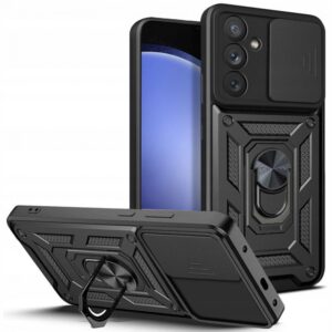 Aizmugurējais vāciņš Tech-Protect  Tech-Protect CamShield Pro Case for Samsung Galaxy S23 FE - Black 