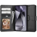 Чехол на заднюю панель Tech-Protect  Tech-Protect Wallet Case for Samsung Galaxy S24 Ultra - Black 