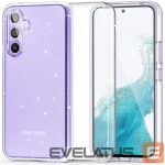 Tagakaaned Tech-Protect  Tech-Protect FlexAir Hybrid Case for Samsung Galaxy S23 FE - Clear-Glitter 