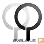 Muu Tech-Protect  MagSafe Tech-Protect MetalRing Universal Magnetic - Black / Silver (2 pcs.) 