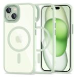 Tagakaaned Tech-Protect  Tech-Protect MagMat MagSafe iPhone 15 Case - Clear Green 
