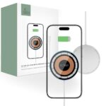 Adaptrid Tech-Protect  Tech-Protect QI15W-A30 MagSafe Inductive Charger with USB-C Cable - Silver 