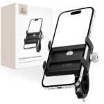 Automatinis laikiklis Tech-Protect  Tech-Protect V4 Bike Handlebar Phone Holder - Black 