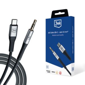 Cable 3MK  Accessories - 3mk AUX Cable USB-C - Jack 3.5 mm 