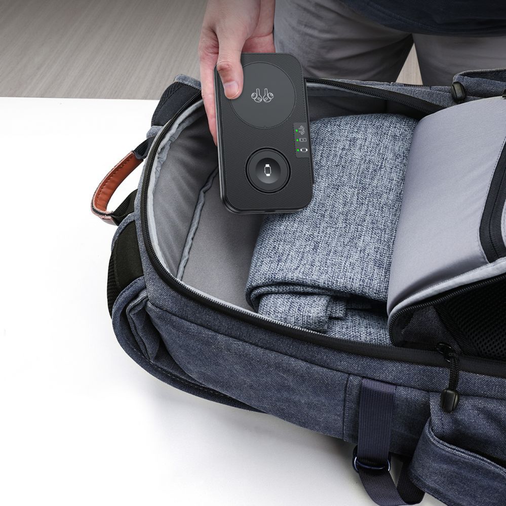 Adaptrid Choetech Choetech T616-F 3in1 inductive charger compatible with Apple and Samsung devices - black