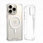 Nugarėlės dėklai Hurtel  Clear Corner Case MagSafe for iPhone 16 Plus - transparent 