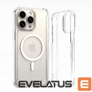 Aizmugurējais vāciņš Hurtel  Clear Corner Case MagSafe for iPhone 16 Pro - transparent 